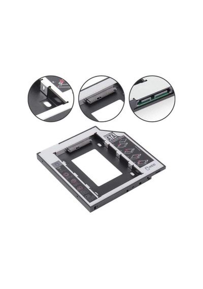 12.7mm Sata 3.0 2.5 Inch Ssd Hdd Laptop Caddy Kızak Kutusu