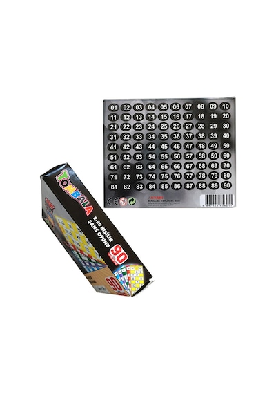 Tombala 20 Kart 90 Sayı
