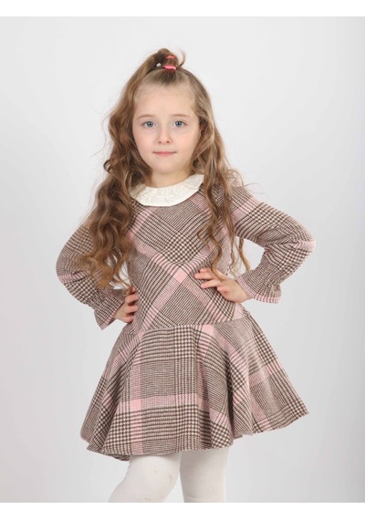 Xo Kids Kız Çocuk Elbise 1-5 Yaş 4815 Pembe