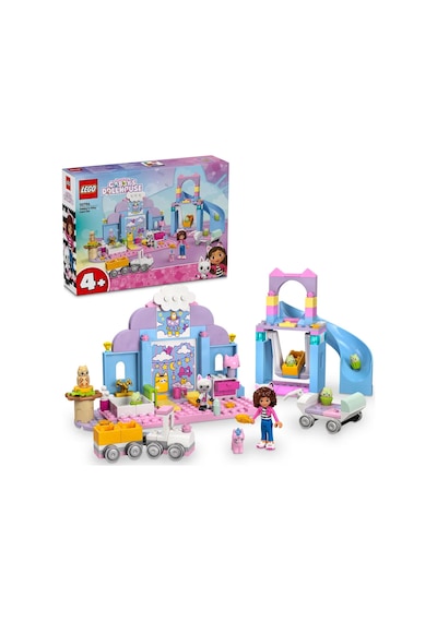 LEGO® Gabby's Dollhouse Gabby'nin Kedicik Bakım Odası 10796 - 4 Yaş & Üzeri Çocuklar için Yaratıcı Oyuncak Yapım Seti (165 Parça)