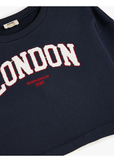 Koton Sweatshirt London Şehir Baskılı Bisiklet Yaka Gömlek Etek Ucu Detaylı Şardonlu Lacivert 5wkg10166ak Lacivert Koton Sweatshirt London Şehir Baskılı Bisiklet Yaka Gömlek Etek Ucu Detaylı Şardonlu Lacivert 5wkg10166ak Lacivert