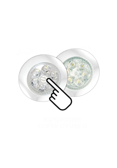 Sanel Marin Power 12-24v3w Spot Led Dekoratif Lamba Günışığı Dokunmatik Sspz601wwb