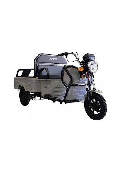 Apt4 3 Teker Moped Koyu Metalik Gri