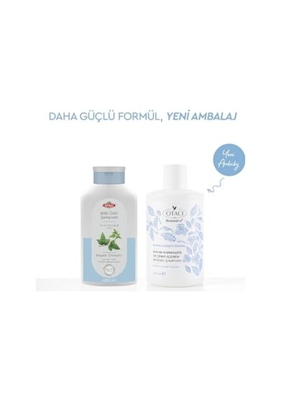 Kepek Karşıtı Bakım - Duvar Sarmaşığı Ve Çinko İçeren Bitkisel Şampuan