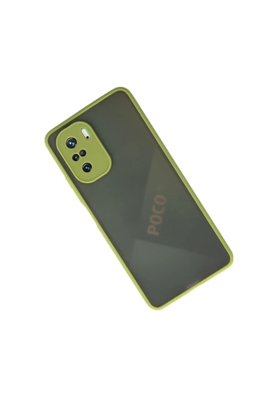 Newface Xiaomi Poco F3 Kılıf Montreal Silikon Kapak - Açık Yeşil
