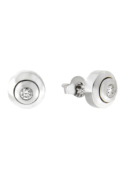 0.18 Ct Pırlanta Tektaş Küpe