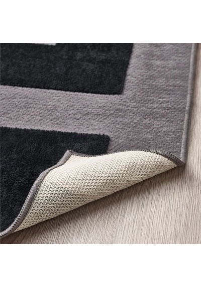 Ikea Blaskata Çocuk Oyun Halısı 105 X 160 Cm Siyah - Gri