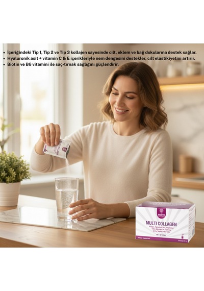 Welıve Multı Kollajen Tip1,tip2,tip3 Collagen