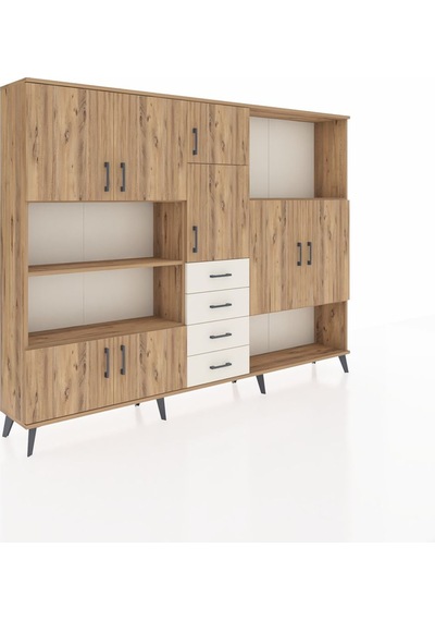 Arges Dolap 10 Raflı 4 Çekmeceli 8 Kapaklı 220x30x163 Çam-çam/ayt Çam-çam/aytaşı Arges Dolap 10 Raflı 4 Çekmeceli 8 Kapaklı 220x30x163 Çam-çam/ayt Çam-çam/aytaşı
