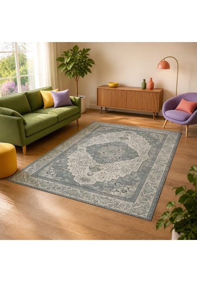 Kartela Halı Sova Halı Jüt Taban Dokuma Halı - 160 X 240 Cm Çok Renkli