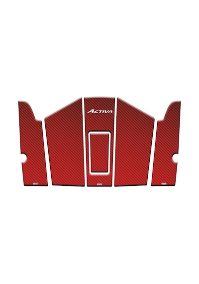 Gogo Tank Pad Set 005 Kırmızı Beyaz Yazılı Honda Actıva 125 2023