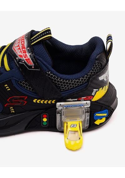 Skechers Garage Büyük Erkek Çocuk Siyah Spor Ayakkabı 402150l-bknv Juststep