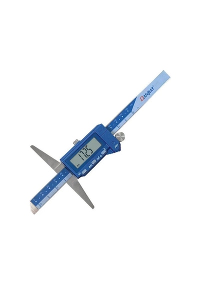 Dasqua 0-300mm Dijital Derinlik Kumpası Pimli Ip67 Yağa, Suya Dirençli 2460-1115