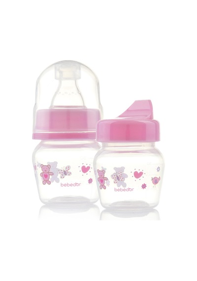 Bebedor B- 20301 Çok Amaçlı Mini Bardak & Biberon 30 ML Pembe