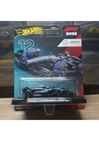 Hot Wheels F1 Mercedes Amg Petronas Formula One Team 12 Siyah