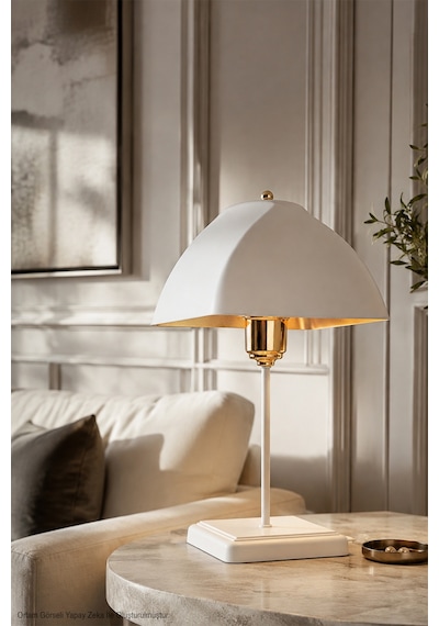 Karmen Abajur -retro Modern Mantar / Kubbeli Komodin Lambası - Salon,oturma Odası, Antre,yatak Odası, Ofis Başucu Masa Lambası Beyaz İçi Gold Şapka - Gold Kuka Beyaz İçi Gold Şapka - Gold Kuka Karmen Abajur -retro Modern Mantar / Kubbeli Komodin Lambası - Salon,oturma Odası, Antre,yatak Odası, Ofis Başucu Masa Lambası Beyaz İçi Gold Şapka - Gold Kuka Beyaz İçi Gold Şapka - Gold Kuka