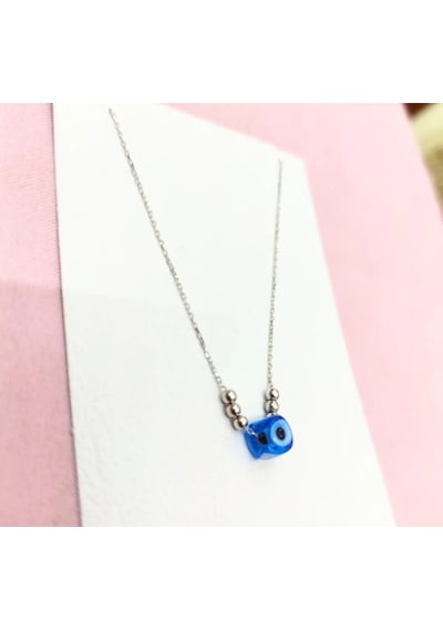 Oriental Kuyumculuk Jewellery Göz Boncuk Gümüş Kolye Gümüş