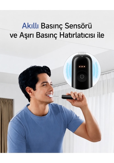 Laifen Wave Pro Abs Siyah Elektrikli Diş Fırçası