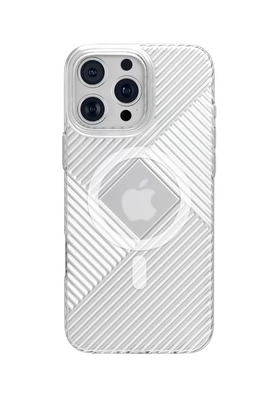 Joko Apple Uyumlu İphone 16 Pro Stella Pc Sert Magsafe Kılıf - Şeffaf - Özel Seri 8683140818180