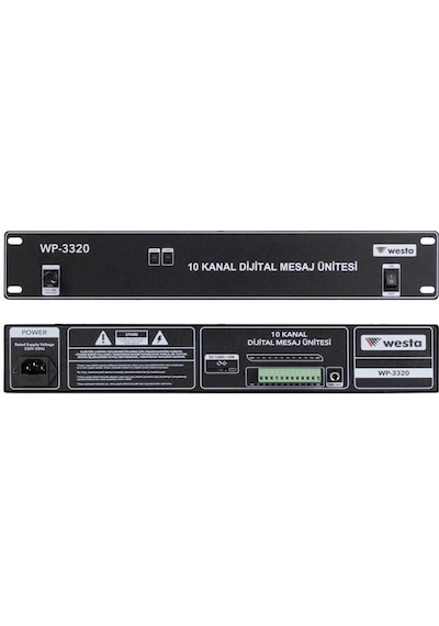 Westa WP-3320 10 Kontak Acil Anons Modülü