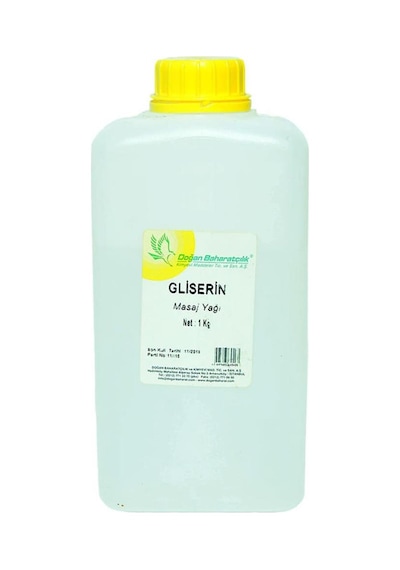 Doğan Baharatçılık Gliserin Masaj Yağı 1 KG Doğal Saf Kiloluk