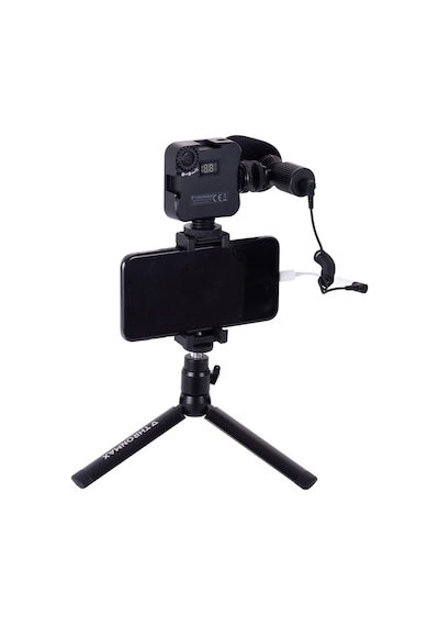 Thronmax C1P Profesyonel Vlogger Video Işıklı Akış Mikrofon Seti
