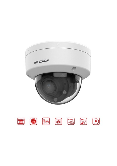Hıkvısıon Ds-2cd1723g2-lızsu 2mpix,sd Kart, Poe, Dome Ip Kamera
