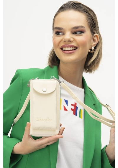 United Colors of Benetton Bej Omuz Askılı Kadın Cüzdan/çanta Bnt-1213