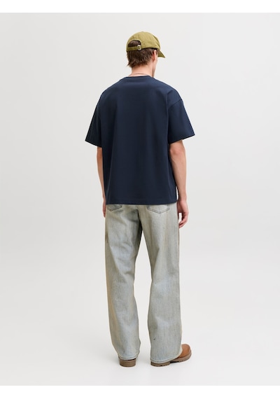 Jack & Jones Niagara Erkek Lacivert Tişört 12293422-skyc