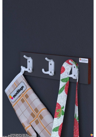 Arı 9 Kancalı Mutfak Askısı 3'lü Set 46,4x9,6 Cm - Şık Tasarım, Çok Amaçlı Düzenleyici Ve Yer Tasarrufu Gri Arı 9 Kancalı Mutfak Askısı 3'lü Set 46,4x9,6 Cm - Şık Tasarım, Çok Amaçlı Düzenleyici Ve Yer Tasarrufu Gri