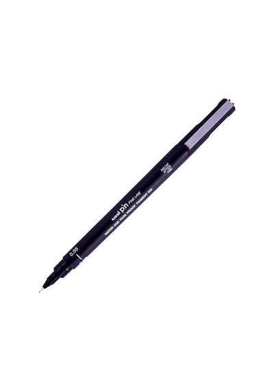 Unı-Ball Pın005-200 Fine Line Akrilik Uçlu Kalem 0.05Mm Siyah