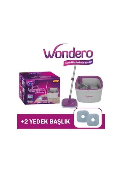 Parex Wondero Temizlik Seti + Yedek Başlık 2'li Parex Wondero Temizlik Seti + Yedek Başlık 2'li