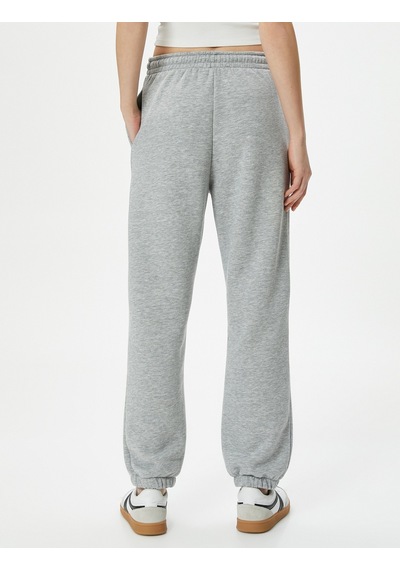 Koton Jogger Eşofman Altı Bağcıklı Normal Bel Gri 4sak40047ek 4SAK40047EK031 Gri