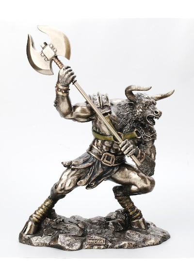 Veronese Koleksiyon Mitolojik Minotaur Figürü 23x34cm