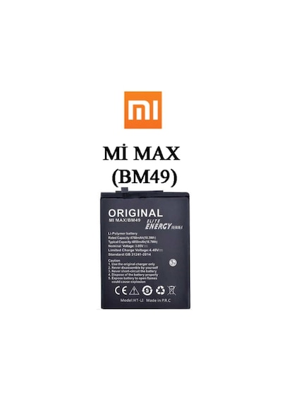 Xiaomi Mi Max Bm49 Batarya Pil