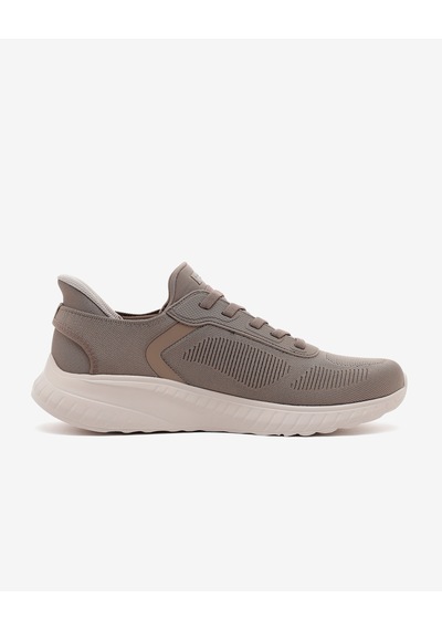 Skechers Bobs Squad Chaos - Solıd Step Erkek Bej Spor Ayakkabı 118312 Dktp
