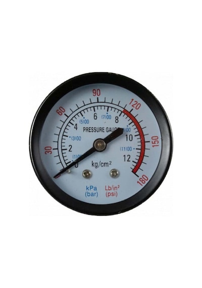 Pg-p40 Kompresör Manometre 12 Bar, Çap: 42 Mm