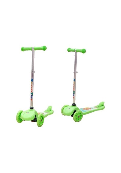 Sh40512 Isıklı 3 Teker Scooter Çok Renkli