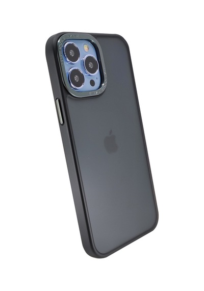 Nettech Apple  Uyumlu  iPhone 13 Pro Metal Focus Style Arka Koruma