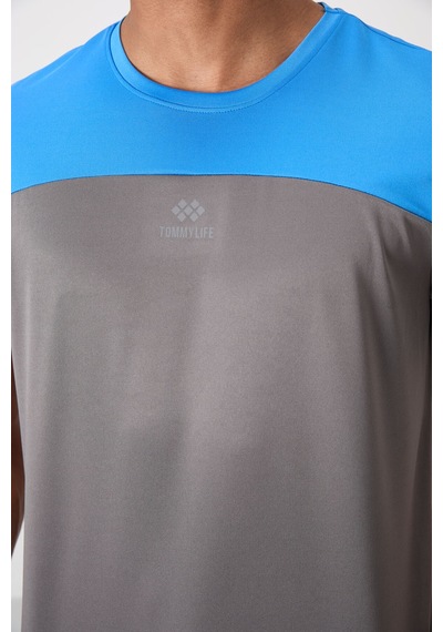 Tommy Life Koyu Gri Polyester Nefes Alan Dokulu İnce Esnek Standart Fit Erkek Performans T-shirt - 88386 Koyu Gri Tommy Life Koyu Gri Polyester Nefes Alan Dokulu İnce Esnek Standart Fit Erkek Performans T-shirt - 88386 Koyu Gri