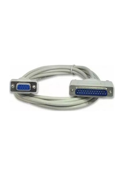 25 Pin 9 Pin Kablo Dişi 9 Pin Erkek 25 Pin Kablo 1.8 Metre