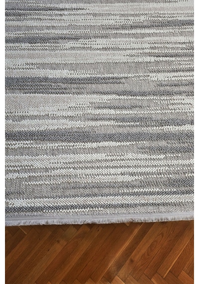Leiva Home Monaco 0038 Krem Gri Bohem Sisal Bukle Yumuşak Özel Kesim Salon Koridor Mutfak Yolluk Saçaklı Halı 0140-krem/gri/bej