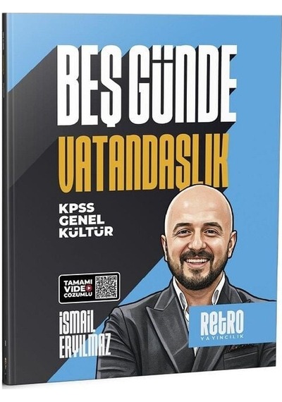 Retro 2026 Kpss Vatandaşlık 5 Beş Günde Kamp Kitabı - İsmail Eryılmaz Retro Yayıncılık