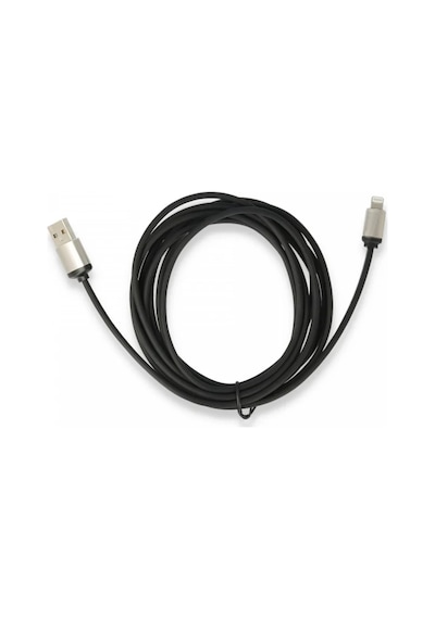 Usb To Lightning 3m Kablo - Siyah -