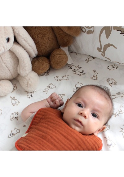 Bistyle Müslin Önlük 3'lü 60101 Kiremit Bej Hardal Çok Renkli