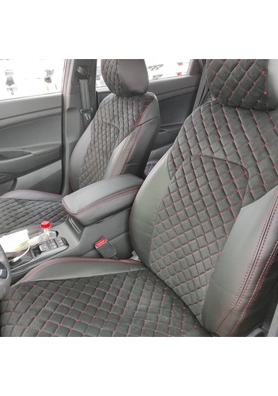 Hyundai Tucson Araca Özel Oto Koltuk Kılıfı (477611811)