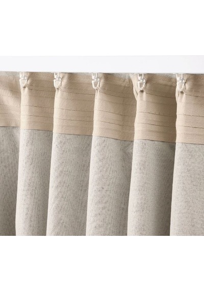 Ikea Lönnstävmal Fon Perde 145x300 Cm Bej