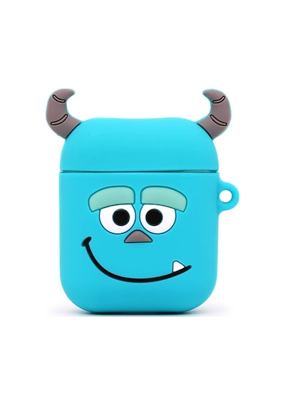 E2M Apple Uyumlu AirPods 1-2 KILIF DEV MONSTER MAVİ