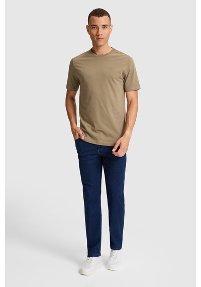 U.S. Polo Assn. U.s. Polo Assn. Erkek Haki Tişört Basic 50327022-vr027