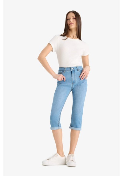 DeFacto Normal Bel Cepli Jean Kapri E2180AX25SMNM39